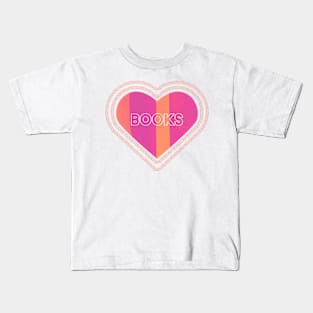 I love books Kids T-Shirt